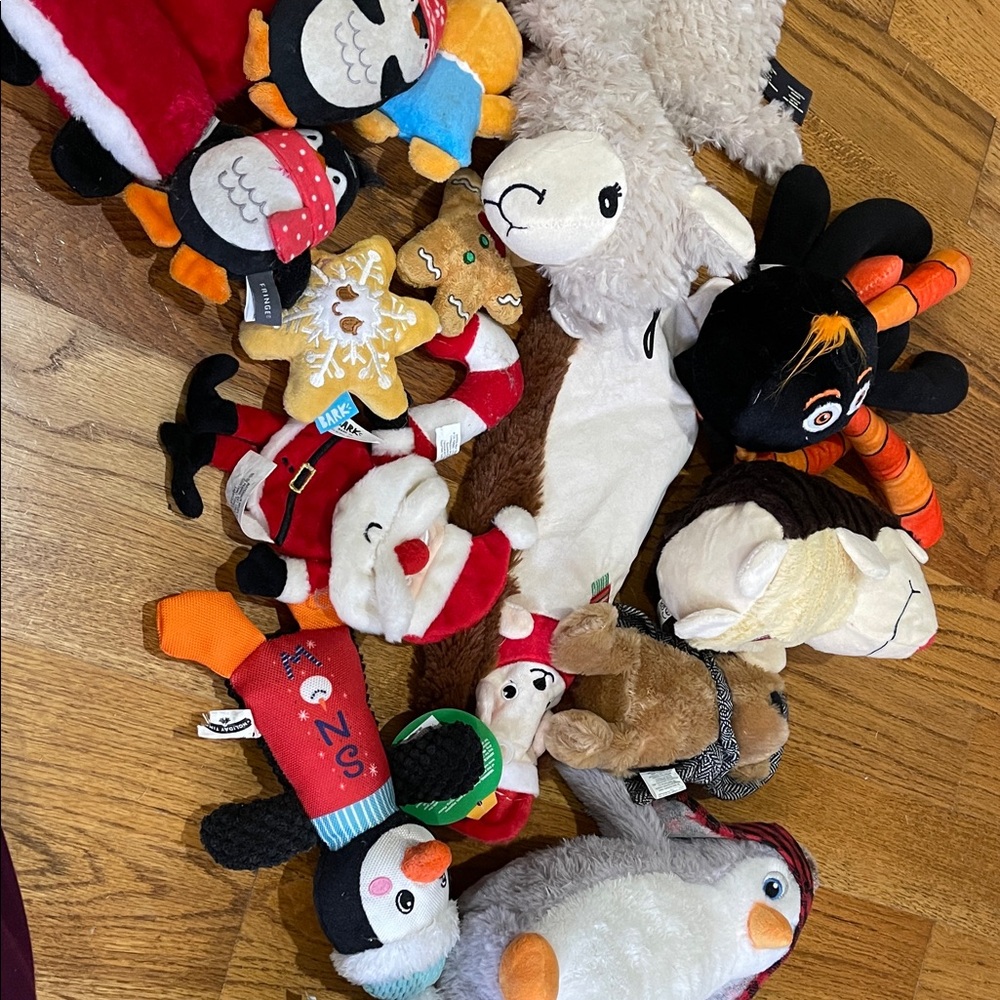 Assortment of Pet Toys—NWT and NWOT Bark and Kong Brand